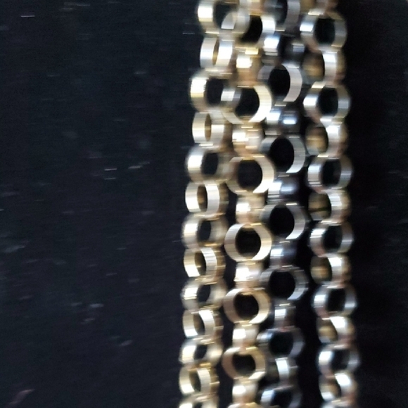 Chico's Gold and Silver Statement Necklace - Picture 7 of 9